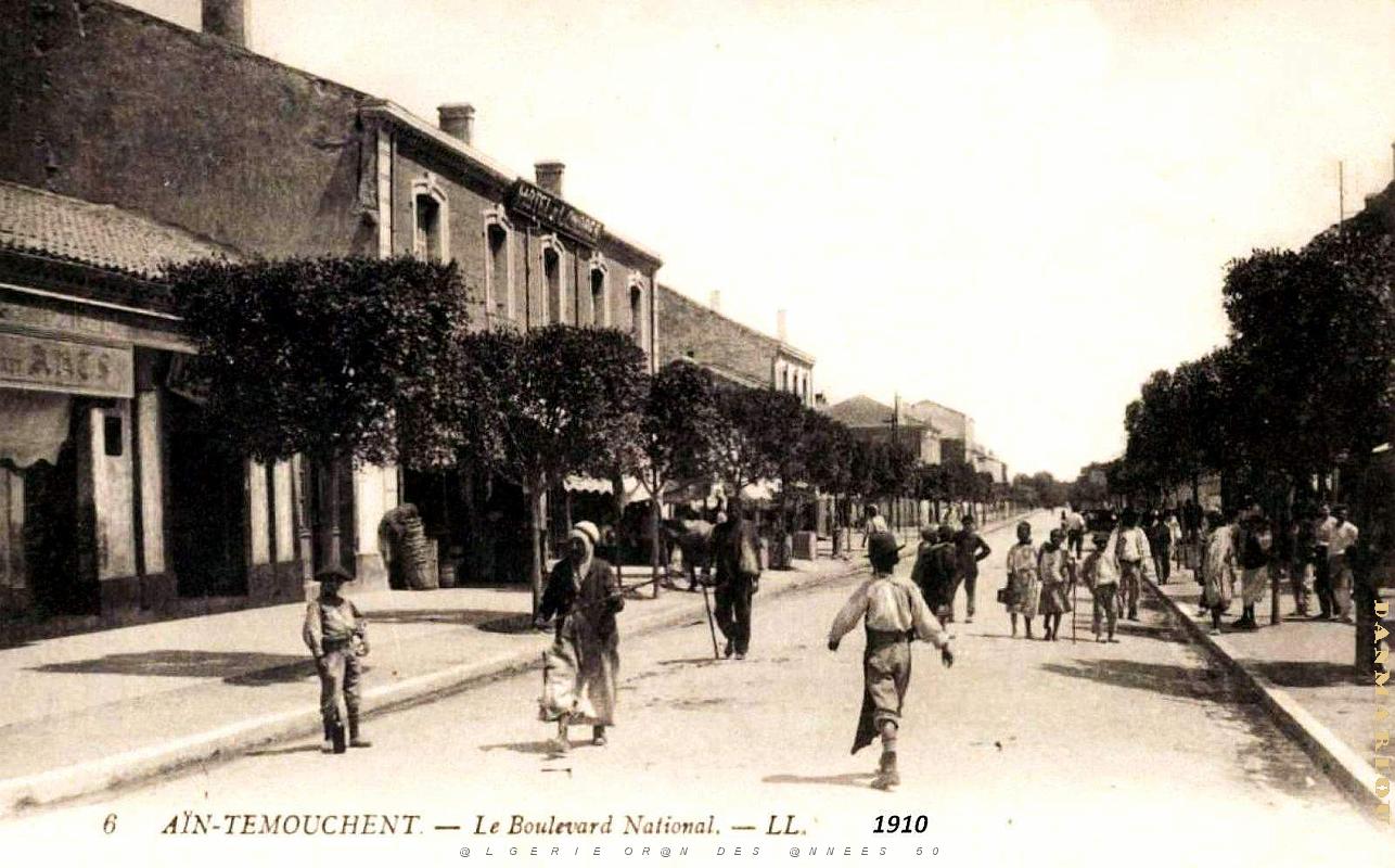 2693- Ain-Temouchent - Boulevard National - 1910.jpg